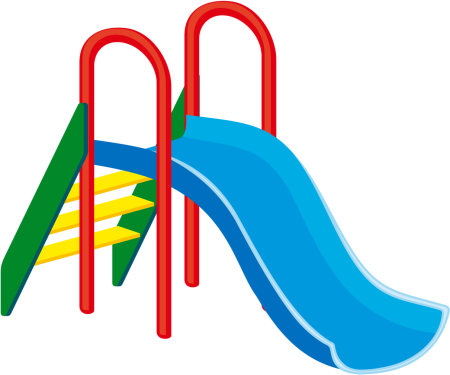 Горка мультяшная