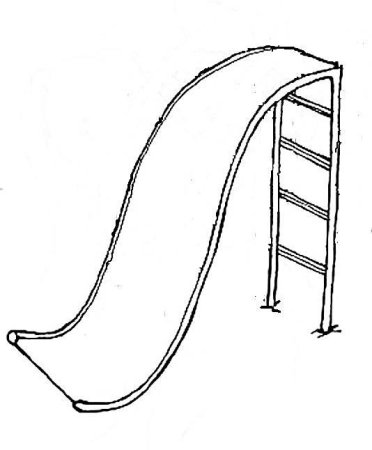 Нарисовать горку