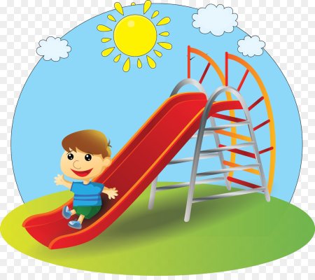 Горка мультяшная