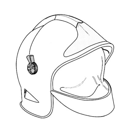 Softball шлем vector