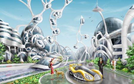 Фантастический город для детей