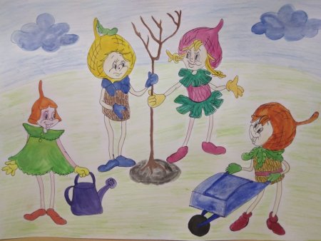 Добрые дела Эколят рисунки