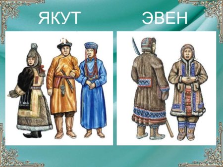 Народы Сибири 17 века Наряды буряты