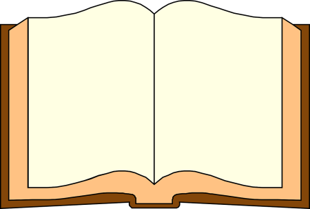 Изображение раскрытой книги