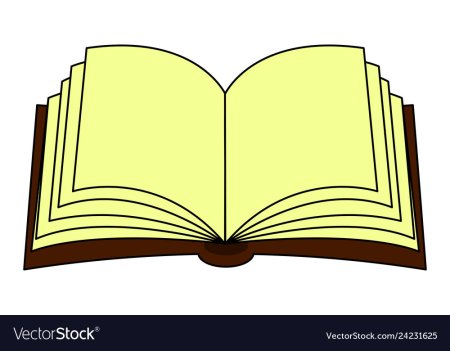 Макет раскрытой книги