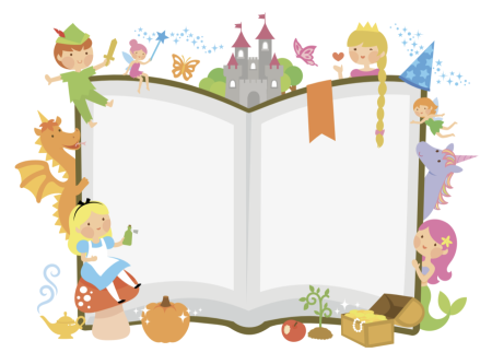 Рамка детская с книгами