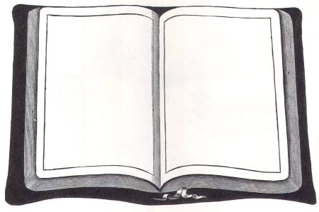 Изображение раскрытой книги