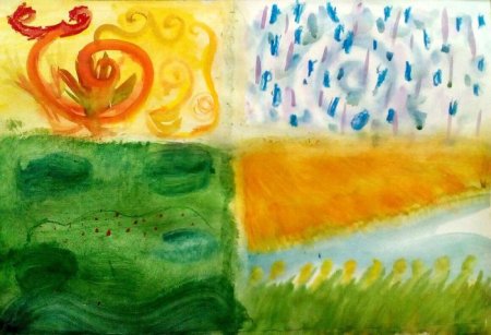 Рисунки на тему зима легкие