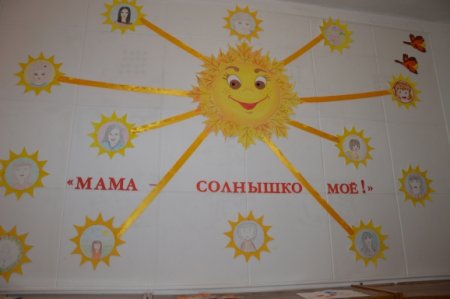 Выставка рисунков мама солнышко мое