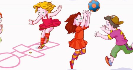 Рисунки подвижных играх для дошкольников