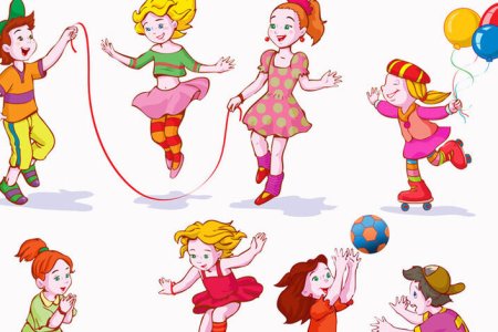 Картинки с изображением подвижных игр детей