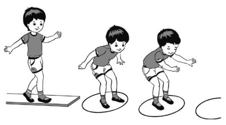 Схемы физкультурных упражнений для детей