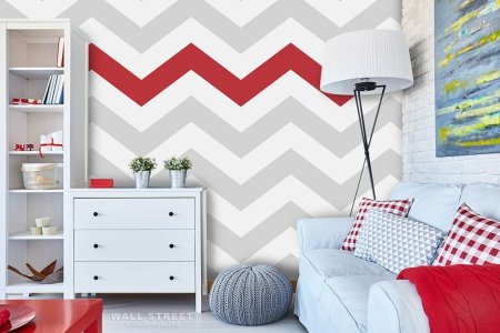 Полосатые стены в детской