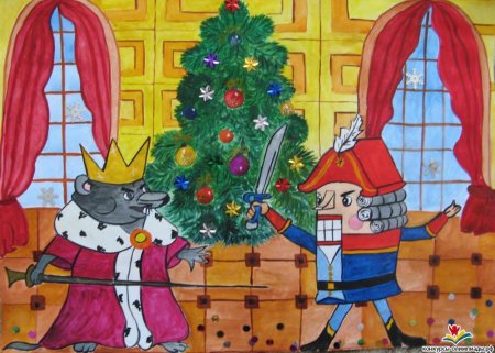 Картина Щелкунчик и мышиный Король