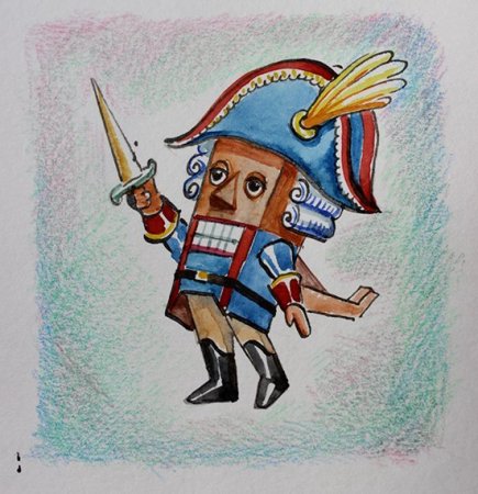 Щелкунчик рисунок