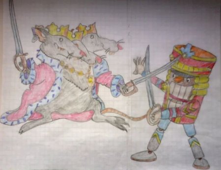 Нарисовать Щелкунчика