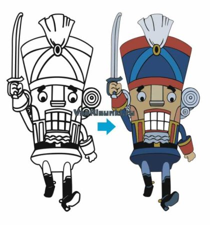 Рисунки Щелкунчика детские