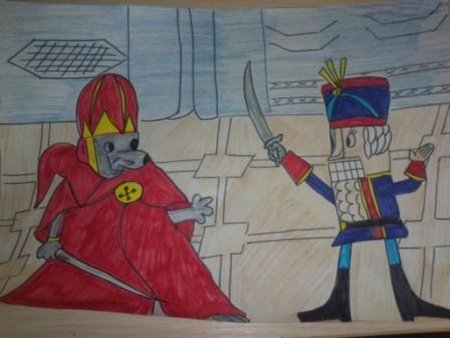Рисунок к балету Щелкунчик