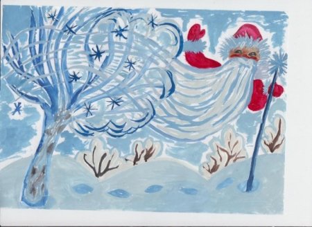 Зимняя сказка творческие работы для детей в садик