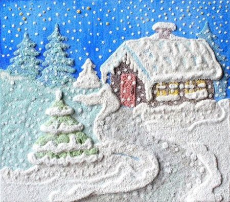 Конкурс рисунков зимние узоры