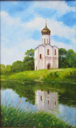 Храм Покрова на Нерли картины художников