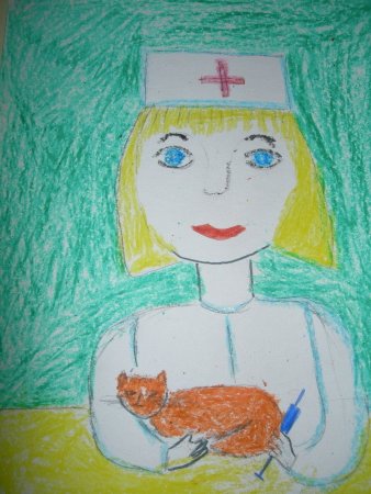 Рисунок на тему профессия моих родителей