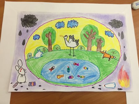 Рисунок на тему природа наш общий дом