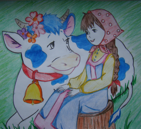 Иллюстрация к крошечке Хаврошечке