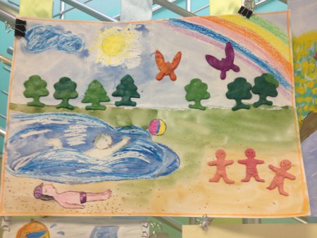 Как нарисовать рисунок солнце воздух и вода наши лучшие друзья