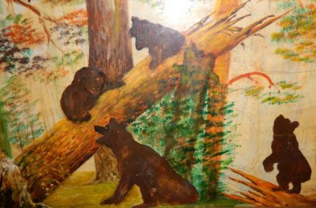 Шишкин мишки в Сосновом Бору зарисовки