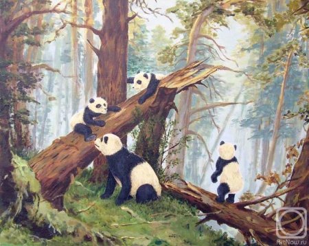 Три медведя картина