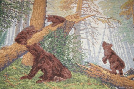 Вышивка крестом Сосновый Бор Шишкин