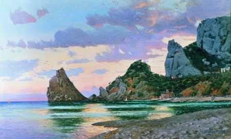 Художник Амбурский Крым
