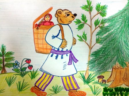 Рисунки к детским сказкам