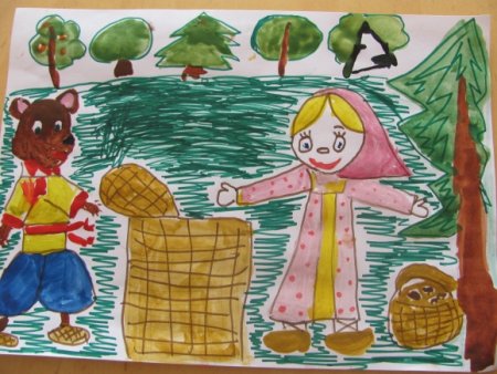 Рисунок любимая сказка