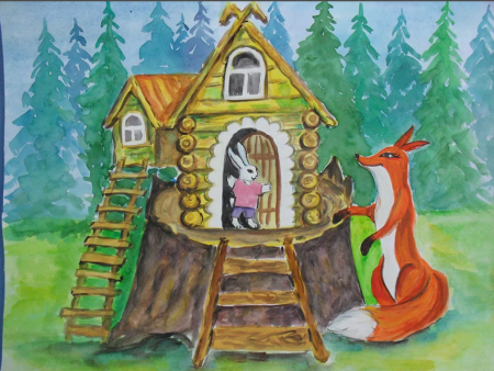 Колобок рисунок