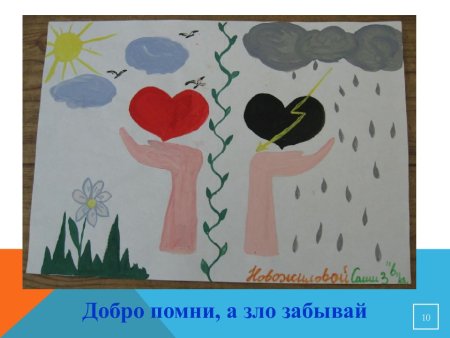 Рисунок на тему добро и зло