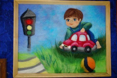 Рисунок на тему ПДД