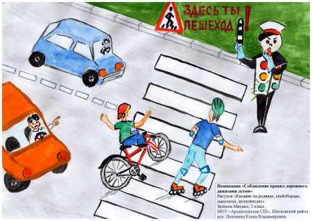Безопасная дорога глазами детей