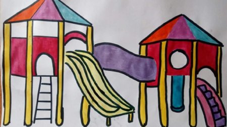 Конкурс рисунков детская площадка моей мечты