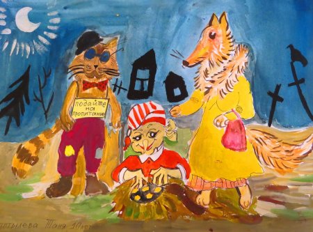 Сказка золотой ключик