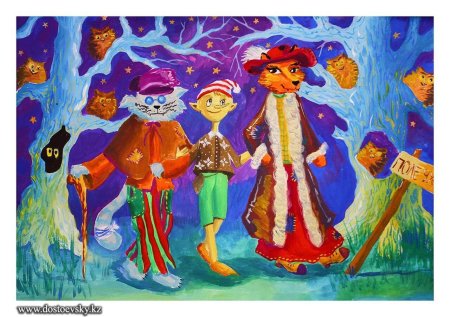 Золотой ключик рисунок детский