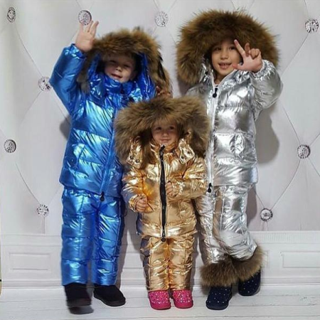 Костюм комбинезон детский зимний