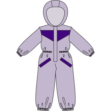 Нарисованный комбинезон детский