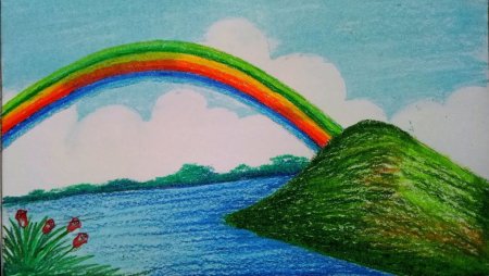 Красота воды рисунок