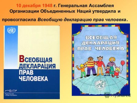 Всеобщая деклараци япра человека