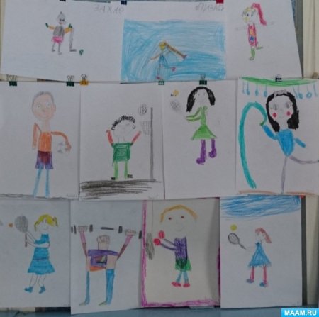 Рисование на тему здоровье в подготовительной группе