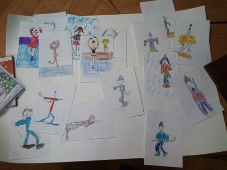 Рисунок на день спорта