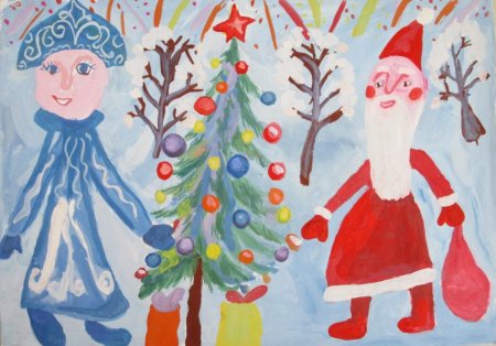 Сайт конкурс детских рисунков о деде морозе