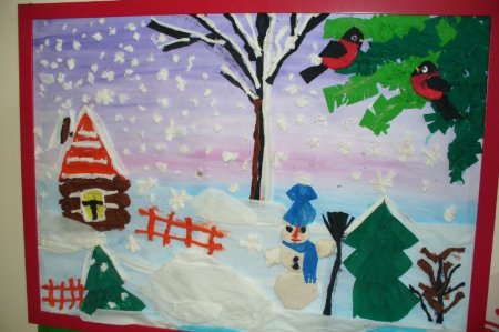 Зимушка хрустальная конкурс рисунков